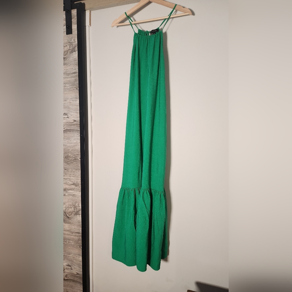 Banana Republic Maxi Green Dress